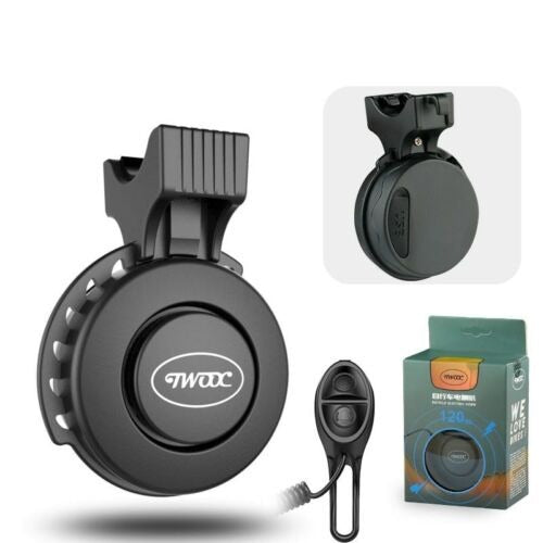 VLR, Loud Ring Bell Chargeable With Remote For Kickscooter And Bicycle, 120Db