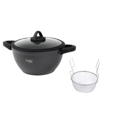 Gebe, Fryer Pot Round 26CM + Basket
