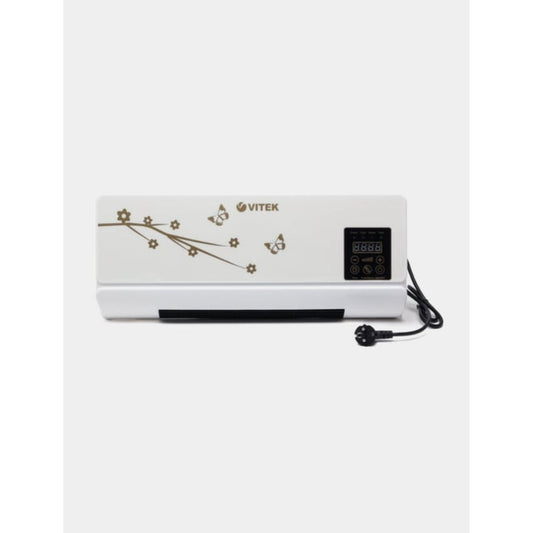 Vitek, Wall Mounted Heater 1800W + Remote Control, Adjustable Temperature