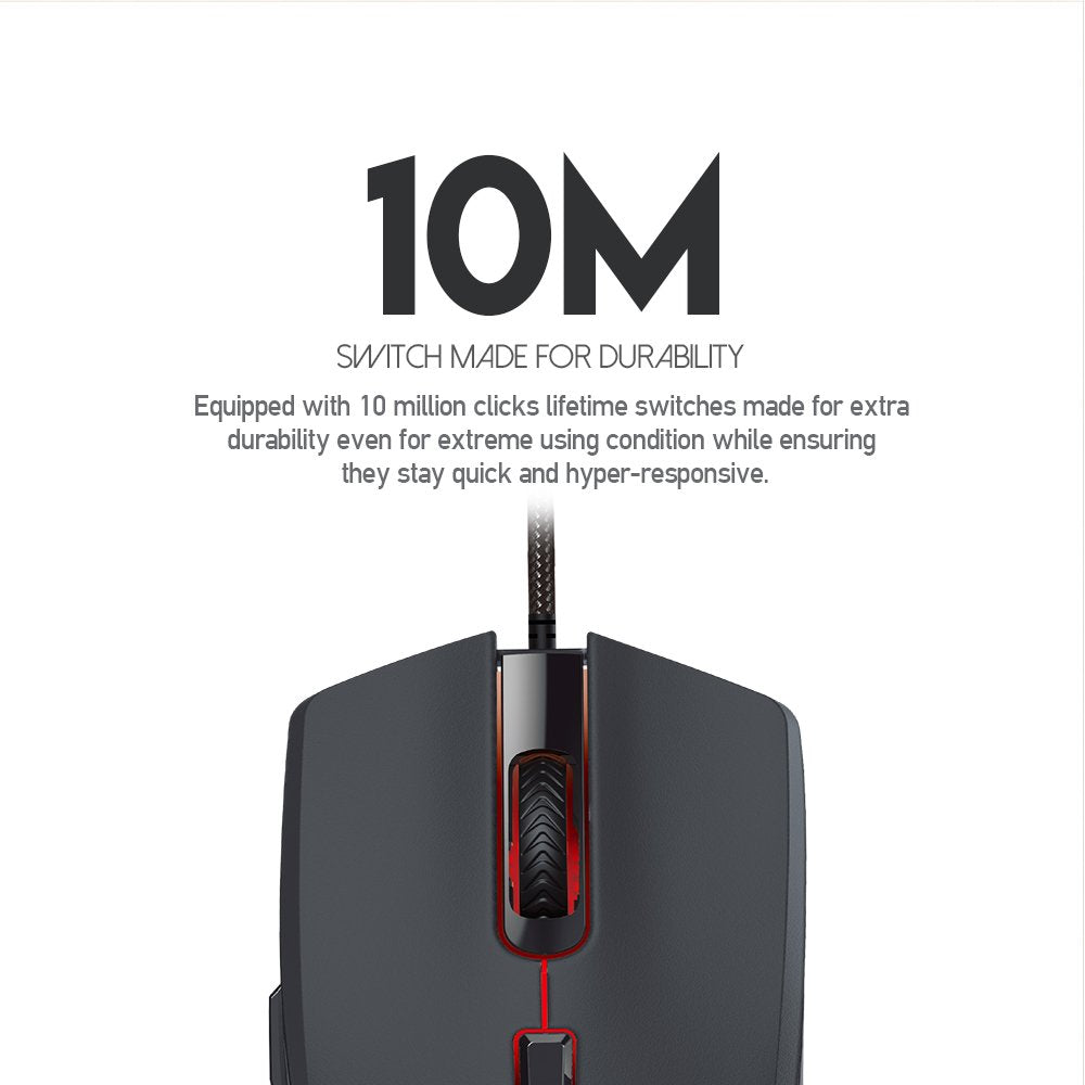 Fantech, Vx7 Crypto Rgb Gaming Mouse (Space Edition), Available in Different Colors