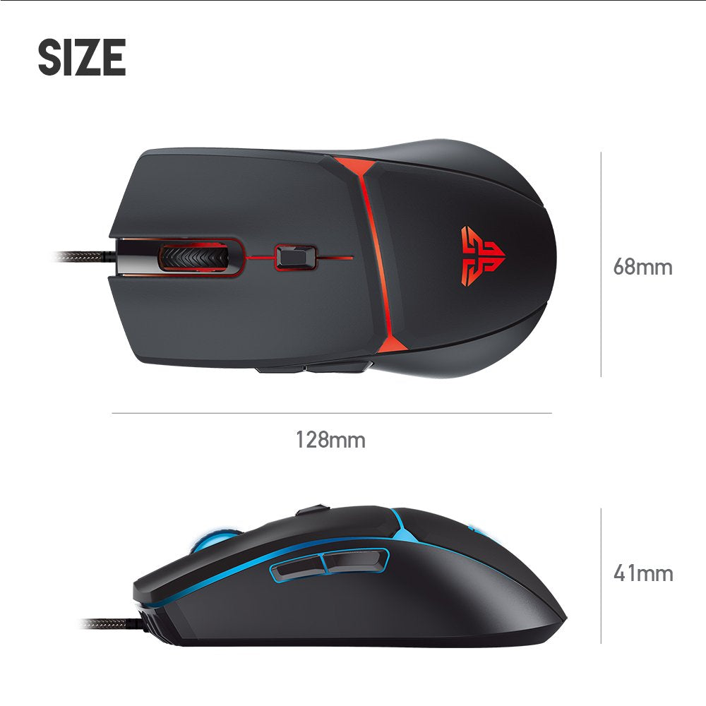 Fantech, Vx7 Crypto Rgb Gaming Mouse (Space Edition), Available in Different Colors