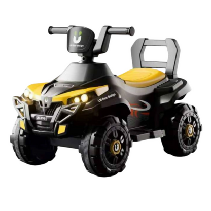 Kids Battery-Powered ATV – 6V Ride-On with Music, LED Lights & Gel Wheels (Ages 2–5)