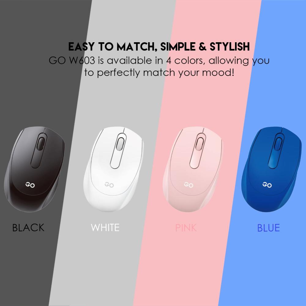 Fantech, W603 Go Wireless Office Mouse, Available in Different Colors