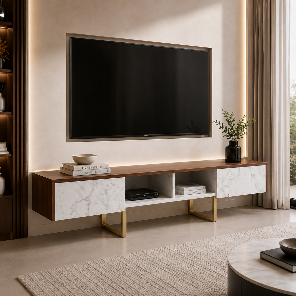 Monaco Luxury TV Unit | HS203