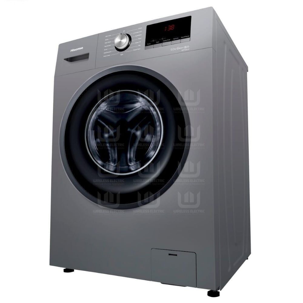 Hisense, Washer + Dryer 9/6 Kg Front Load 1400 Rpm Titanium