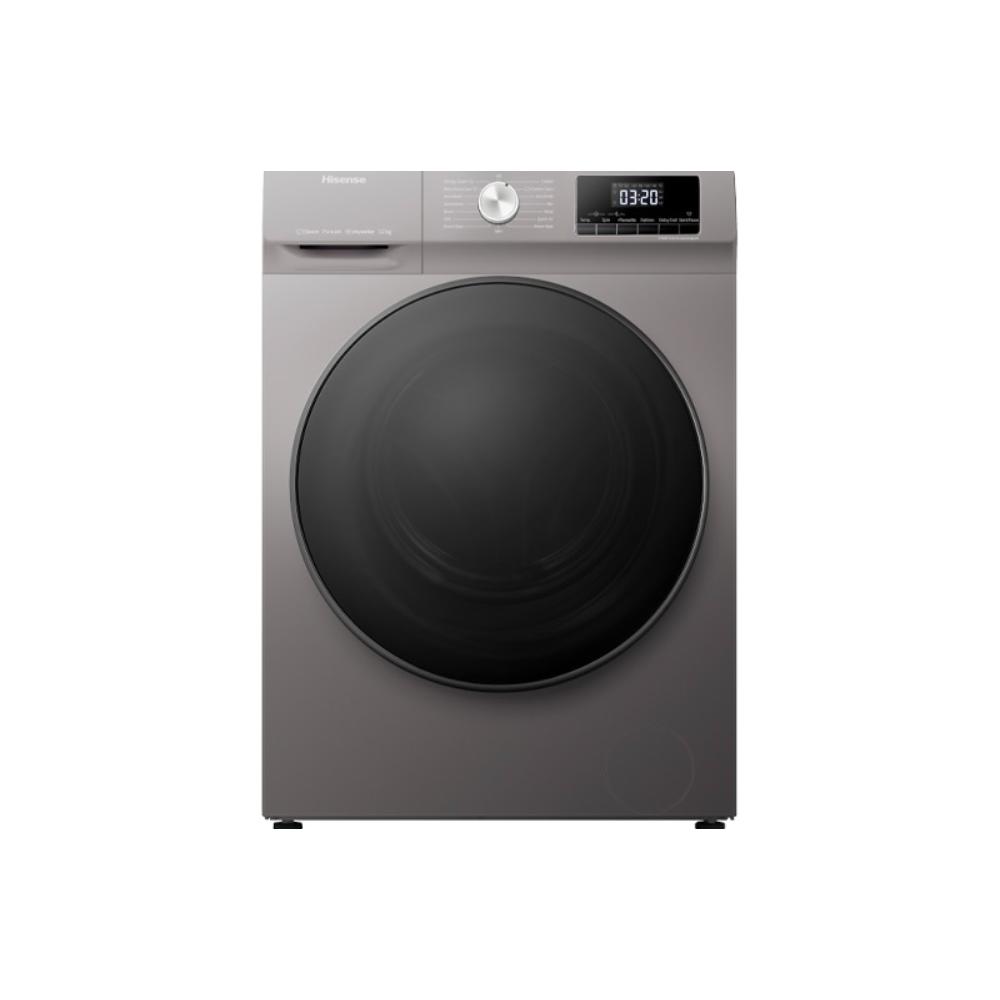 Hisense, Washer 12 Kg Front Load 1400Rpm Silver