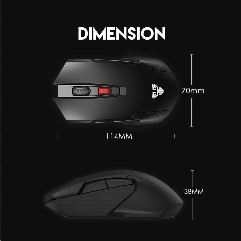 Fantech, Wg10 Garen 2.4Ghz Wireless Gaming Mouse, Available in Different Colors