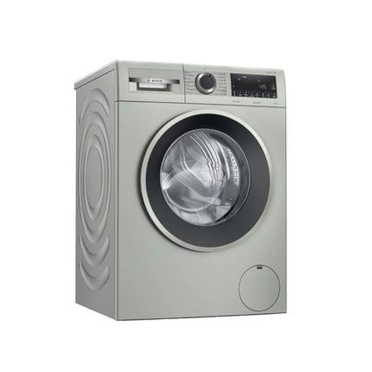 Bosch Series 4 Front Load Washer 10kg - 1400RPM [Silver Inox], WGA254XVME