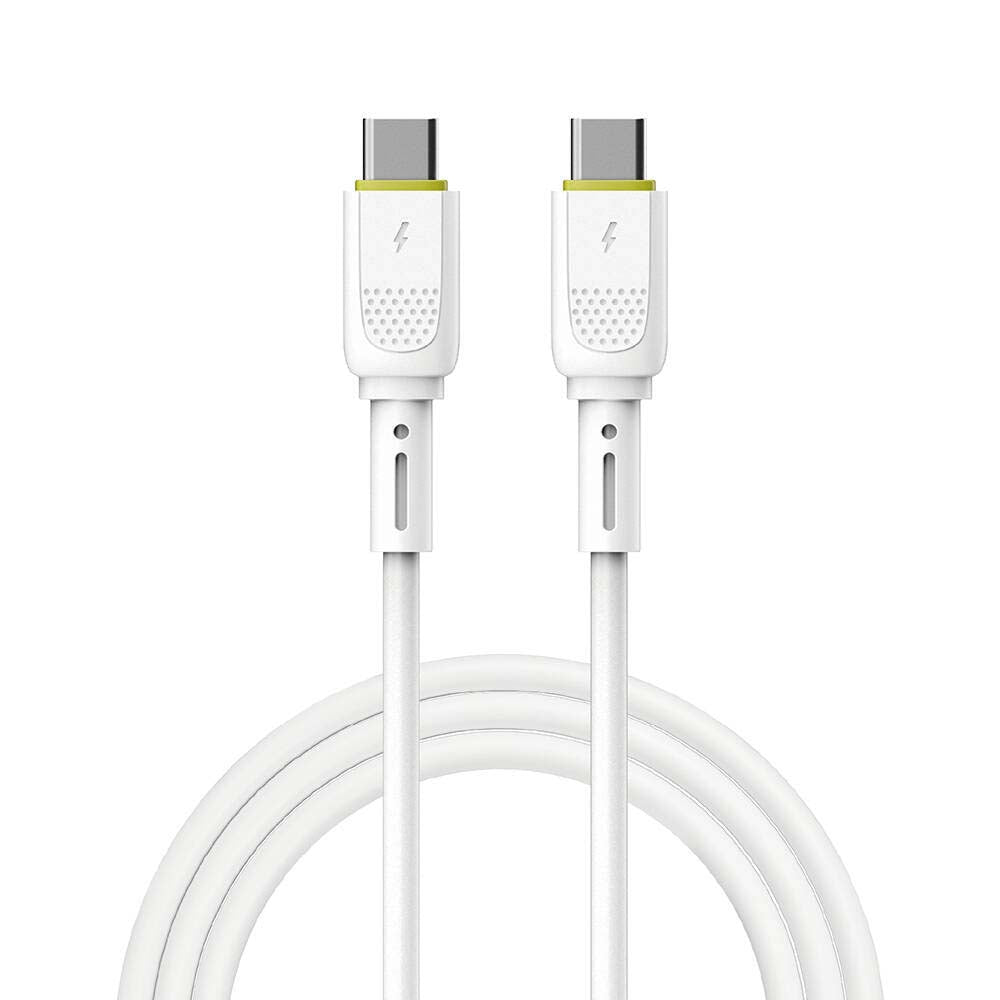 WIWU Speed 60W PD Fast Charging Cable (White) C-C, WI-C034CC