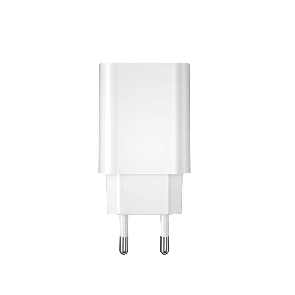 WIWU Quick Series 20W+18W PD+QC Fast Charging Adapter EU Cable Type-C to Lightning (White), WI-U002WH C-L