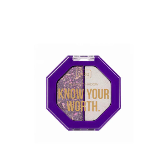 WIBO Know Your Worth Duo Eyeshadow Palette 01