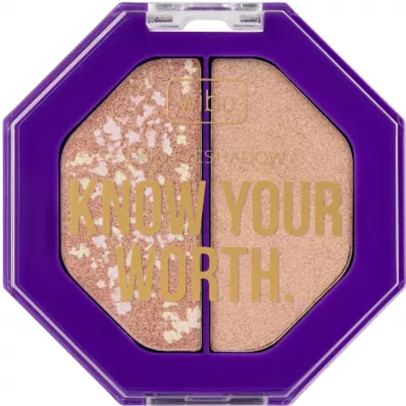 WIBO Know Your Worth Duo Eyeshadow Palette Shade 03
