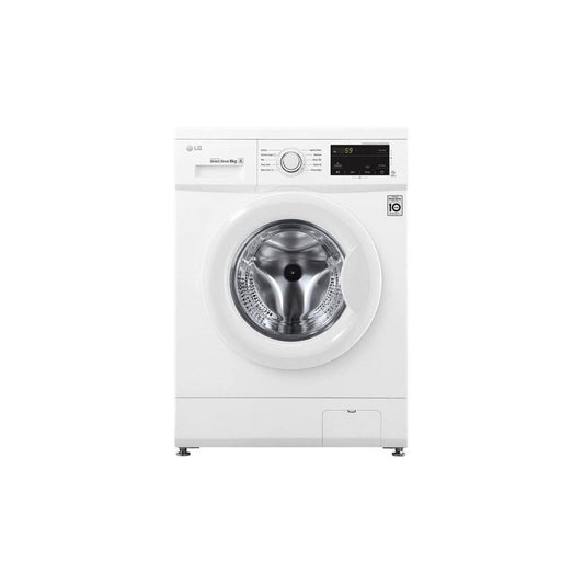 LG Washing Machine [Front Load], 8kg, 1200RPM [White], WJ3H20WTG