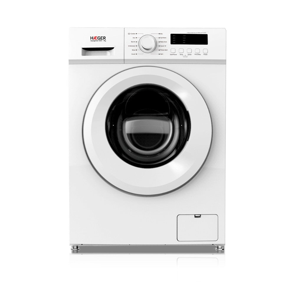 Haeger Aquagentle Washing Machine 7Kg - 1200RPM, WM-7KG.004A