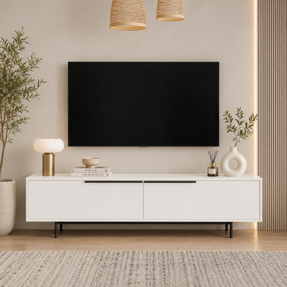 Modern TV Unit – White | ON1-W