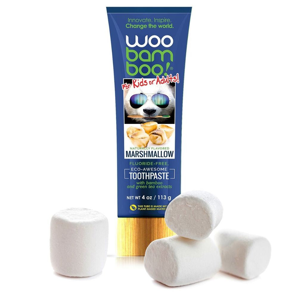 Woobamboo, Natural Toothpaste (Marshmallow)