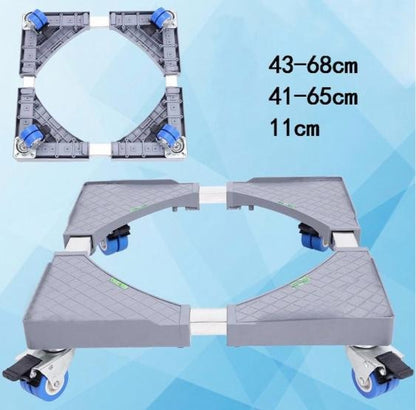 Hay-Tech, Washing Machine Stand With Wheels 42-68Cm