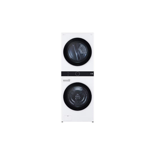 LG Single Unit Front Load 21/16kg, WashTower With Centre Control [White], WT2116WRK