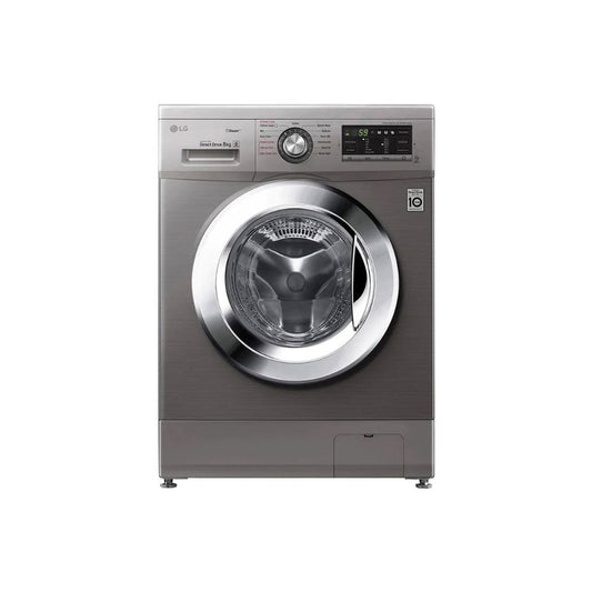 LG, Washer 8Kg, 1400RPM Platinium, WV2149AVG