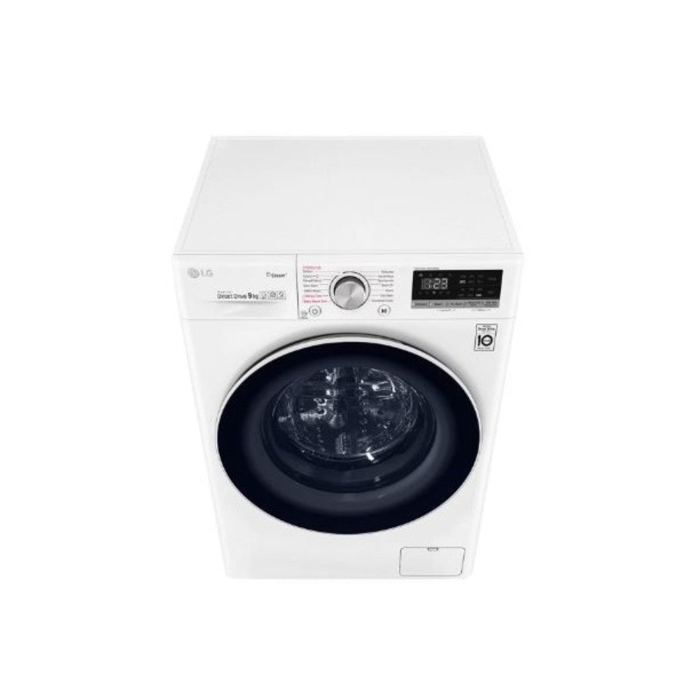 Lg, Washer Vivace 9Kg, 1400Prm White Glass Door, Wv4149Wvg