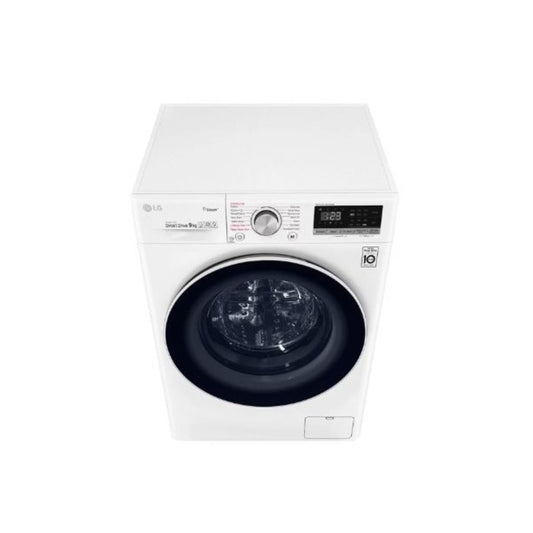 Lg, Washer Vivace 9Kg, 1400Prm White Glass Door, Wv4149Wvg
