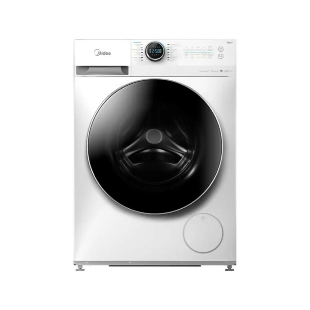 Midea Front Load Washer Dryer Lunar Dial With Health Guard 1400RPM - 8KG [White], MF200D80WB/W-GCC