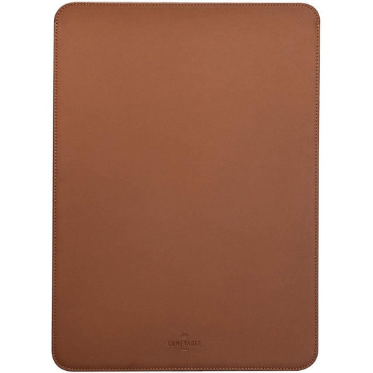 Comfyable, Laptop Sleeve 14 Inch Precisely Compatible With Macbook Pro M5 M4 M3 M2 M1 Pro/Max 2025, Faux Leather Cover Case 14 In, Brown