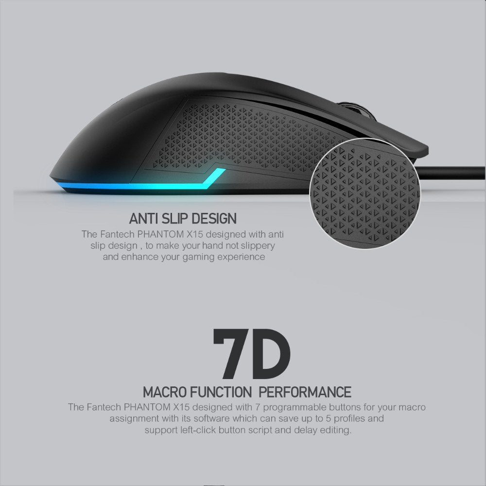 Fantech, X15 Phantom Rgb Gaming Mouse