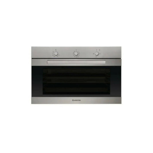Ariston Built In Oven 90cm Gas-Gas [Stainless Steel], ARS-GGSM53IX