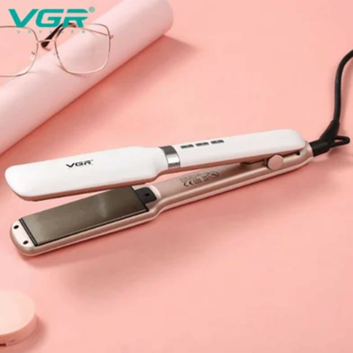 VGR V-520 42 MM Professional Hair Straightener with Ceramic Coated Plate