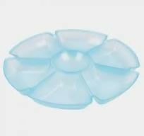 Serving Plate PP Chip and Dip, Available in Many Colors