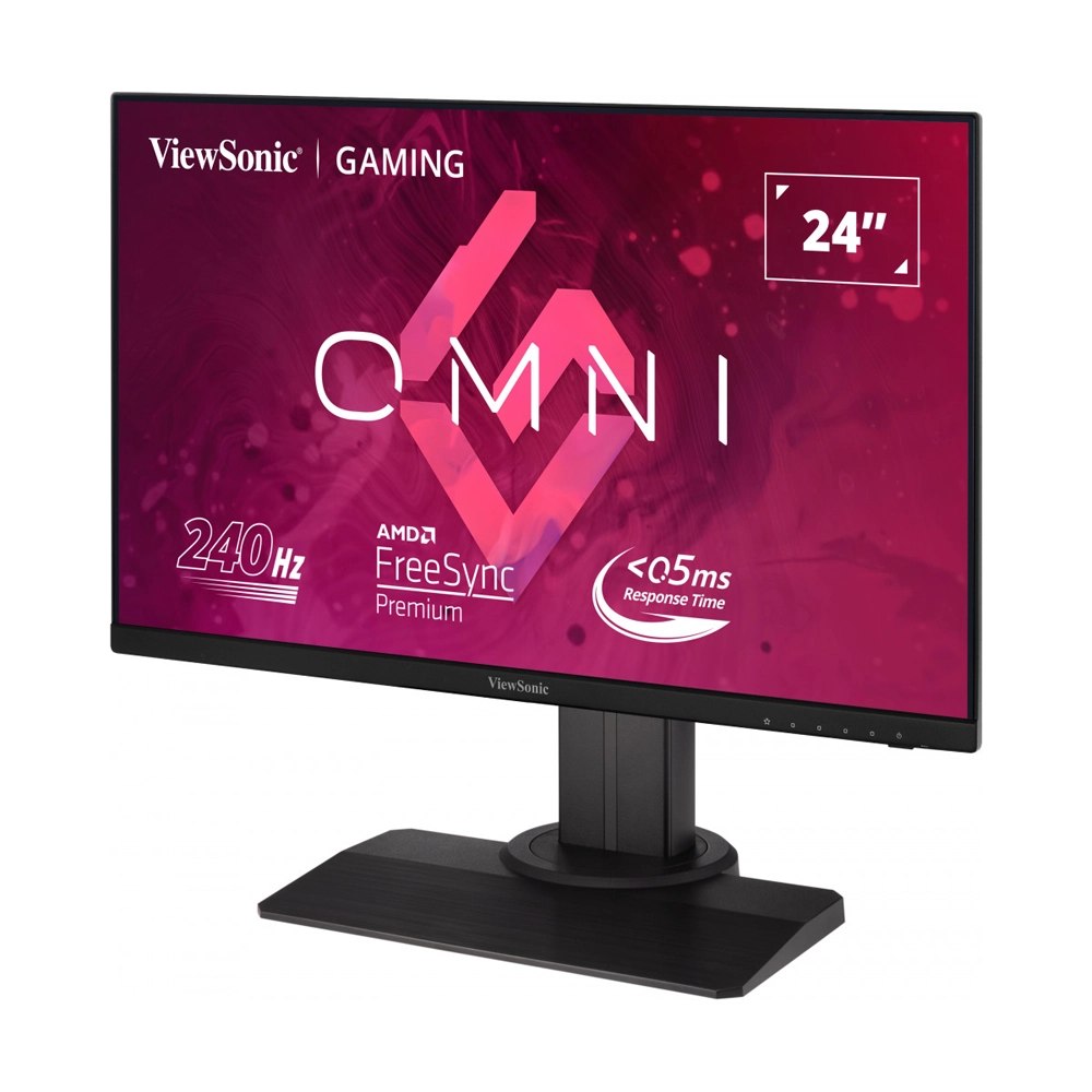 ViewSonic, Monitor | Blur Busters | Fast-Ips Display With Vesa Displayhdr 400 | Amd Freesync Premium | Flicker-Free | Low Blue Light |<0.5Ms Response Time | 2 Years Warranty , 24 Inch, 240 Hz, Full Hd (1920X1080), 3 Usb | 1 Audio | 2 Hdmi | 1 Display Port