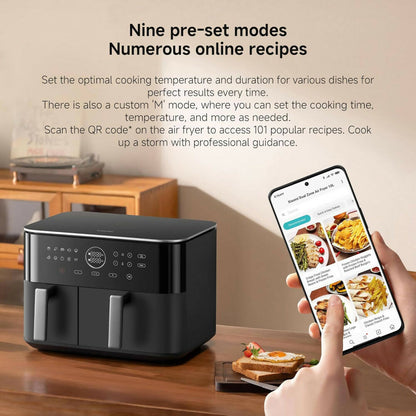 Xiaomi Air Fryer 10L, 2700W - [Black], XIA-MAFD1001