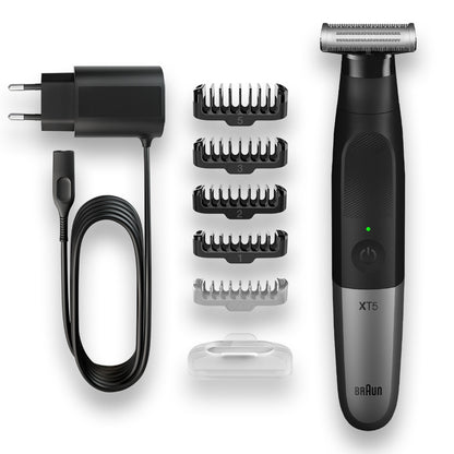 Braun Hybrid Trimmer Face and Body with 4D-Flex Blade, XT5100