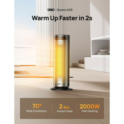 DREOO Solaris 628 Heater Sliver, HSH028