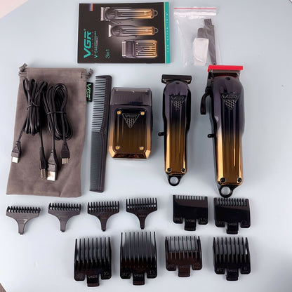 VGR 644 Hair Clippers for Men Professional, Cordless Beard Trimmer & Electric Razor Shavers for Men