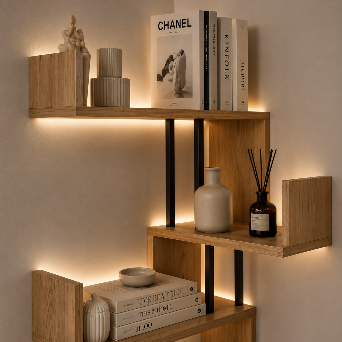 Voyage Corner Wall Shelf | VG17-A