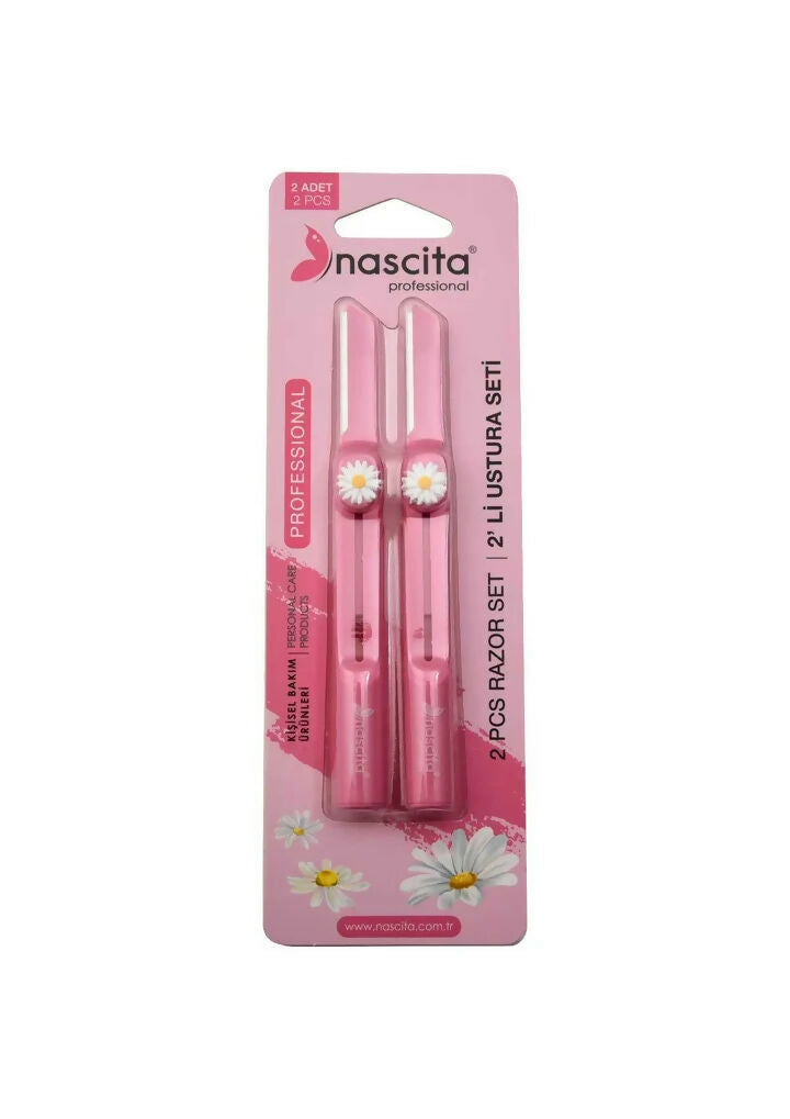 Nascita Retractable Razors Flower Pack of 2