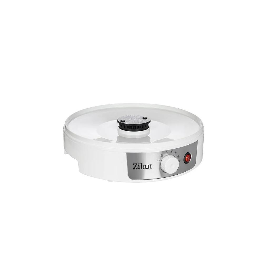 Zilan Food Dehydrator 250W, 5 Trays, Adjustable Temperature up to 70°C - White, ZLN2037