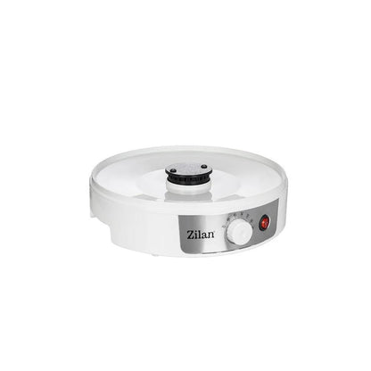 Zilan Food Dehydrator 250W, 5 Trays, Adjustable Temperature up to 70°C - White, ZLN2037