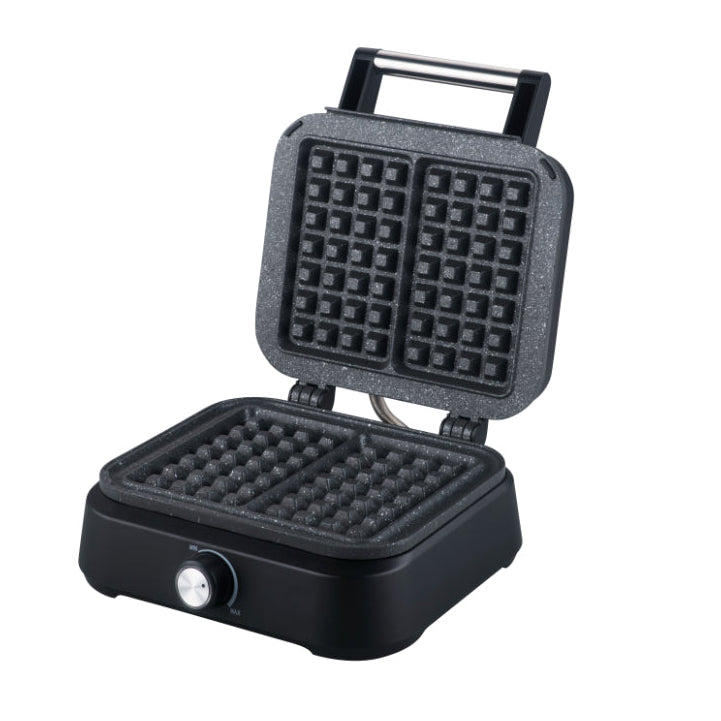 Zilan, XL Waffle Maker, Fixed Non-Stick Aluminum Plates, 1500W