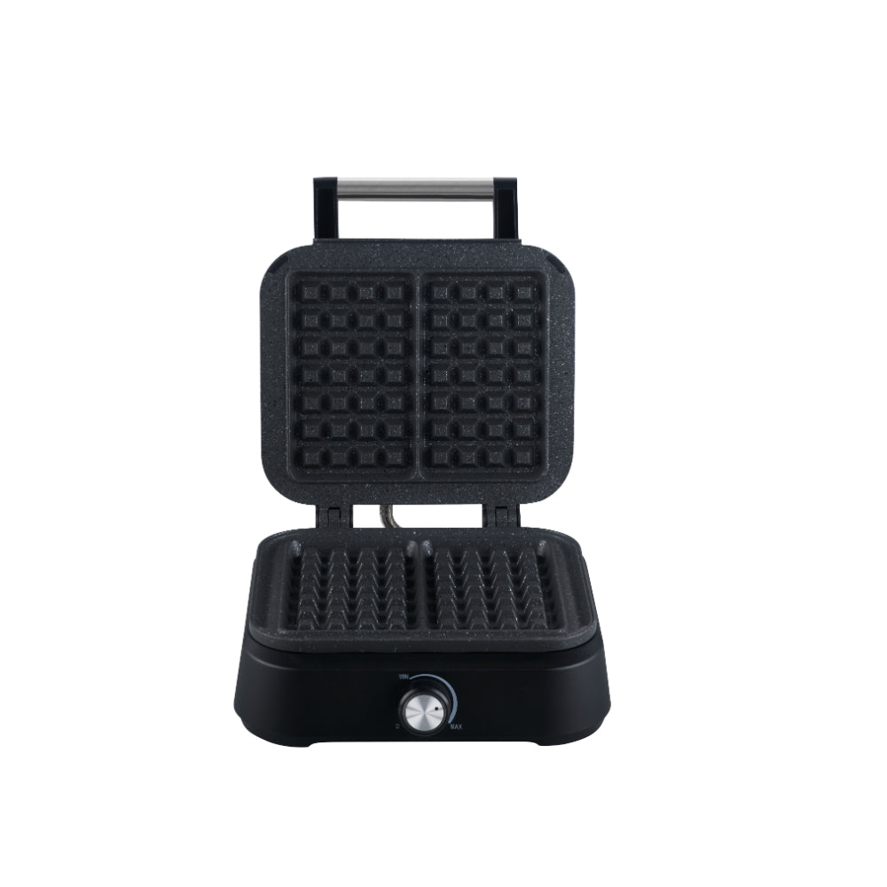 Zilan, XL Waffle Maker, Fixed Non-Stick Aluminum Plates, 1500W