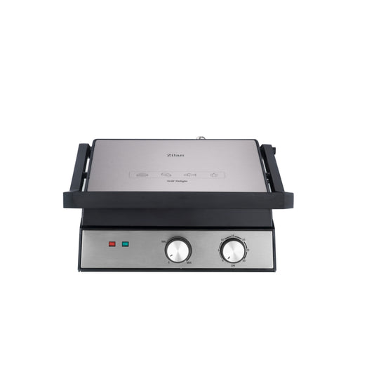 Zilan Sandwich Maker- Grill [2IN1], 2000W, Removable Non-Stick Plates + Overheating Protection, ZLN3966