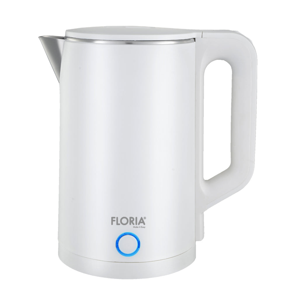 Zilan Double Wall Kettle 2L, White, ZLN4920