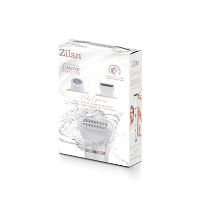 Zilan, Lady Epilator 3In1, Quiritis, IPX7 Waterproof, 90min Of Charging / 60min Operation, Fast Charging, ZLN8740