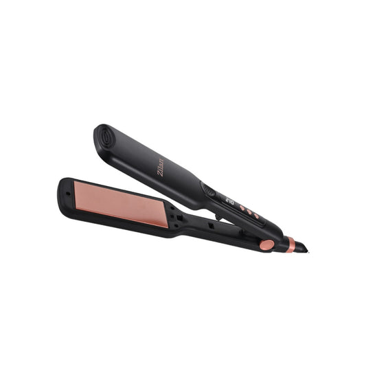 Zilan Hair Straightner 7 Settings, 210C Max, Fast Heating Element, LED Display, Auto Shut-OFF, 360 Swivel Cord, Wide Plated Hair Crimper, 61W, ZLN9501
